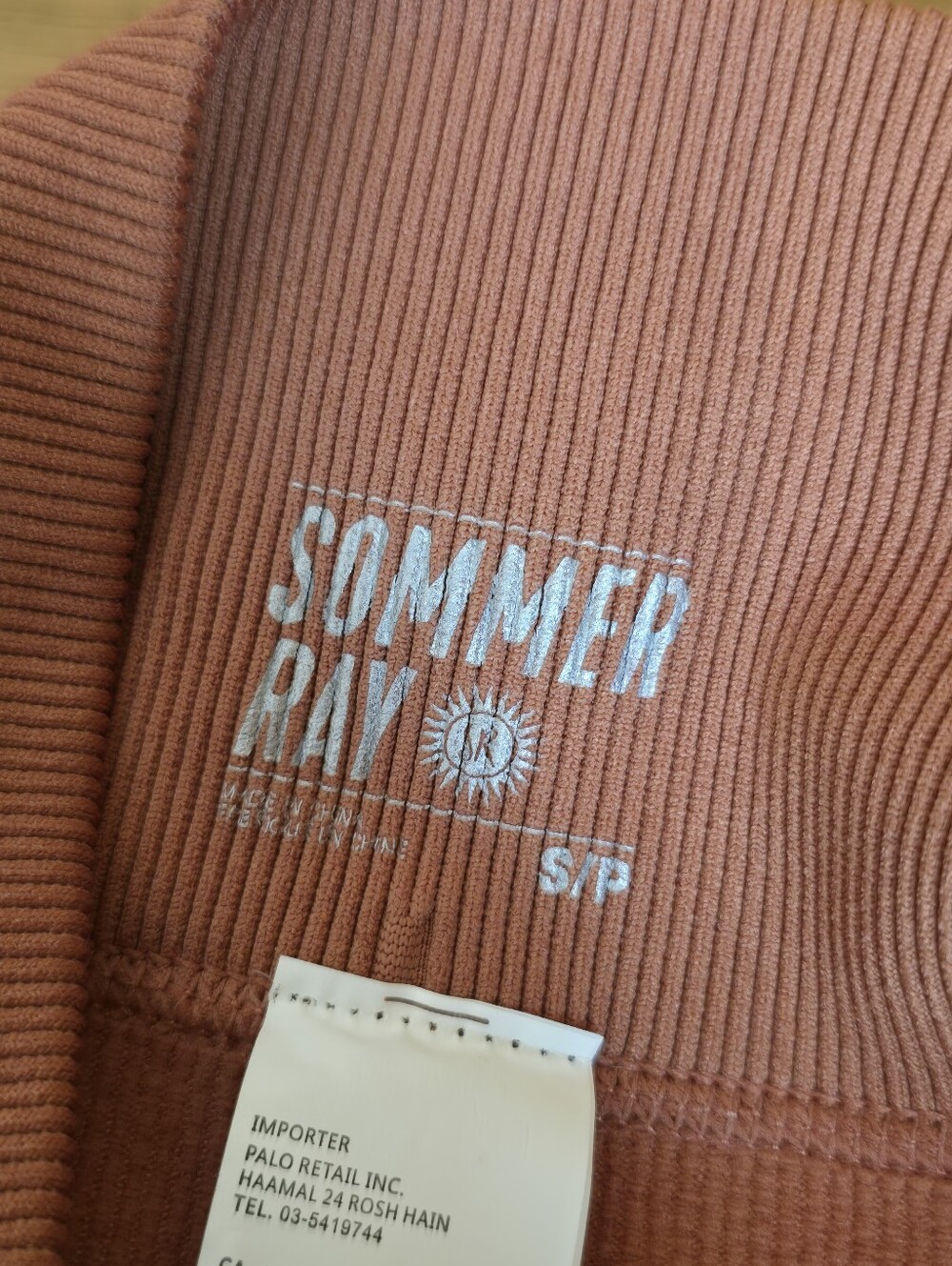 Sommer Ray Ribbed Seamless High-Waisted Leggings Size S Active - Picture 4 of 10